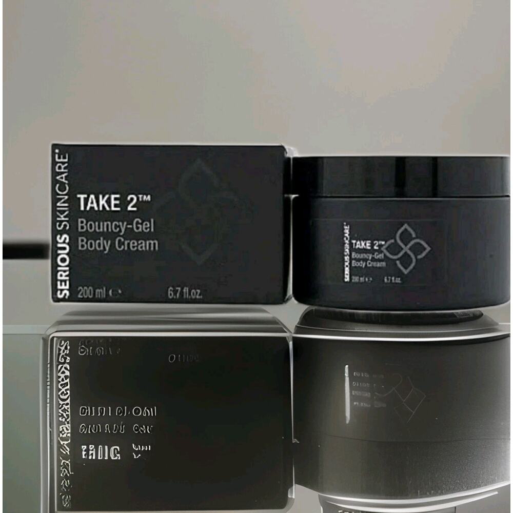 SERIOUS SKINCARE TAKE 2 BOUNCY-GEL BODY CREAM 200ml Brand New & Factory Sealed